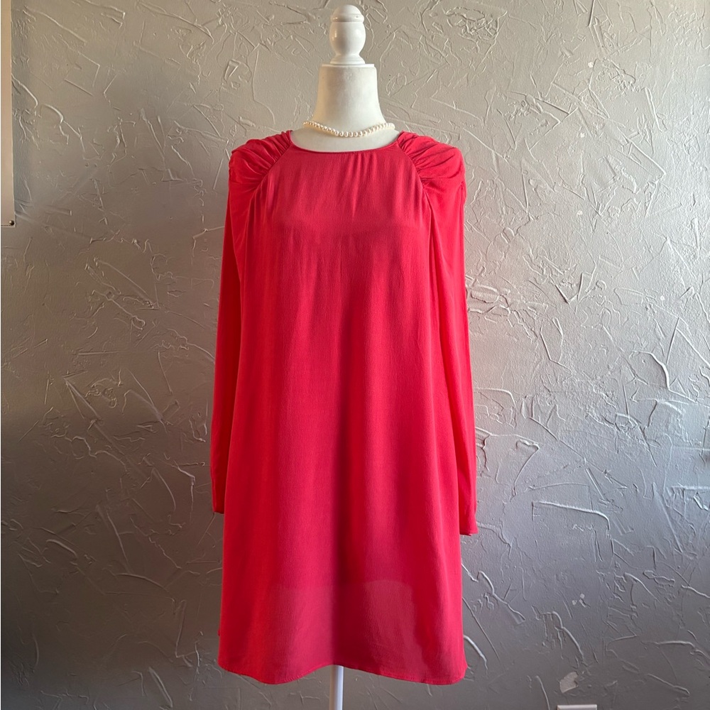 Zara Trafaluc Collection Ruffled Open Back Mini Dress New With Tags